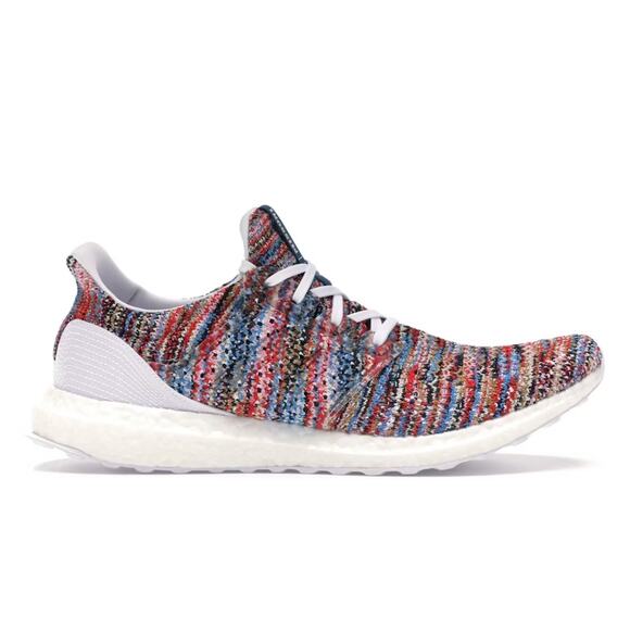 Adidas Ultra Boost Clima Missoni Sneakers 6 Womens 4.5 Mens Multi-Color Red Blue - Picture 1 of 7
